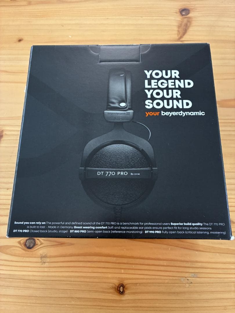 beyerdynamic / DT770PRO 80Ω 密閉型モニターヘッドホン