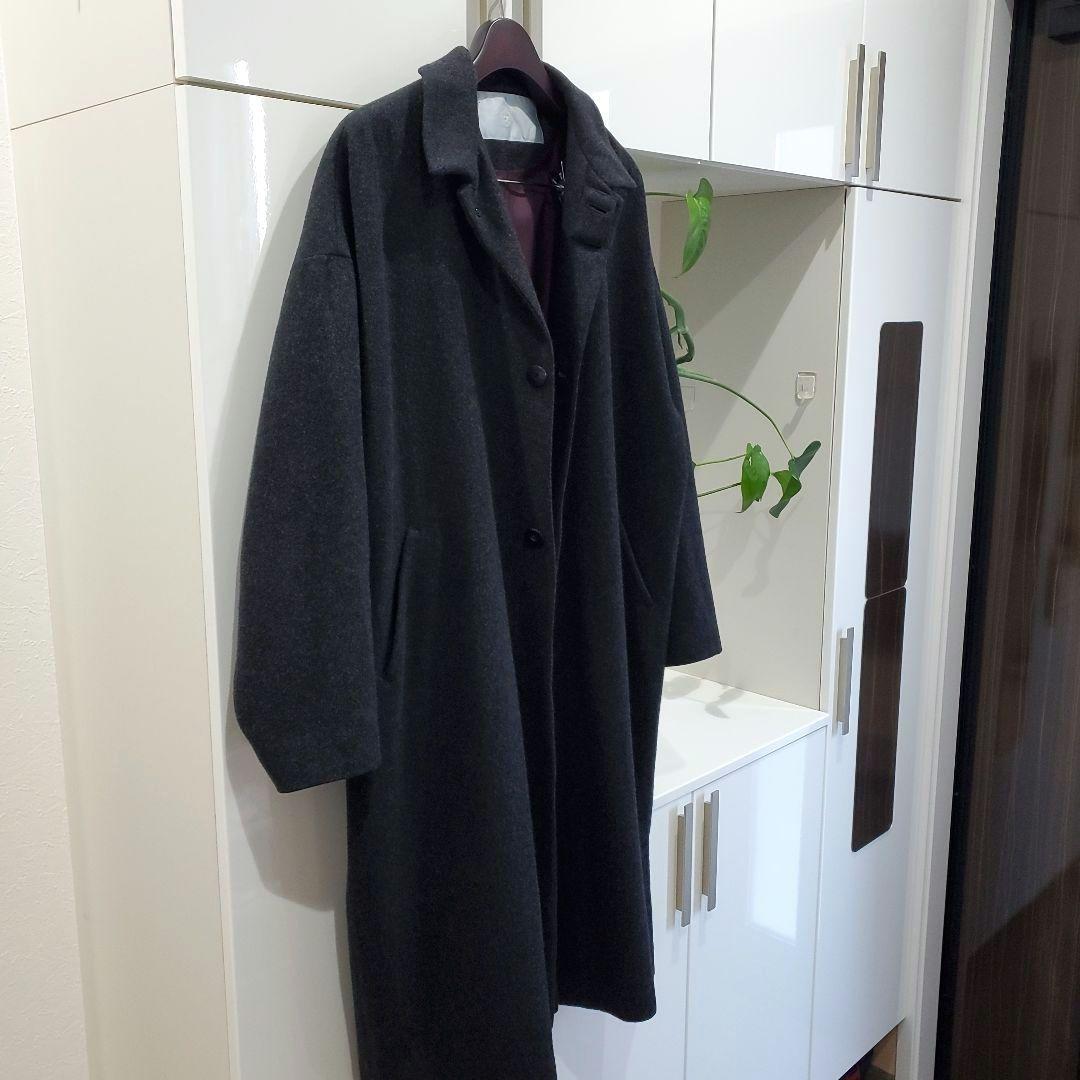 【美品！】ドゥルカマラ 2B オーバーサイズ ロングウールコート