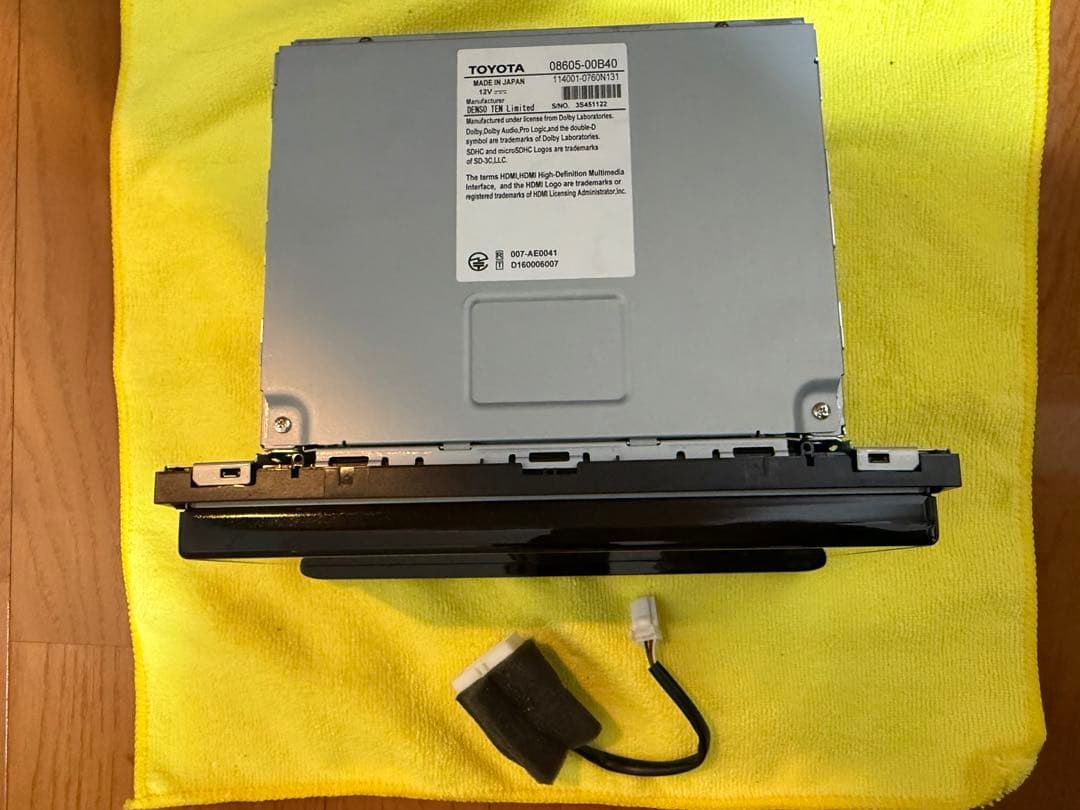 【3次元ポケット】NSZT-Y68T カーナビ　地図2022年