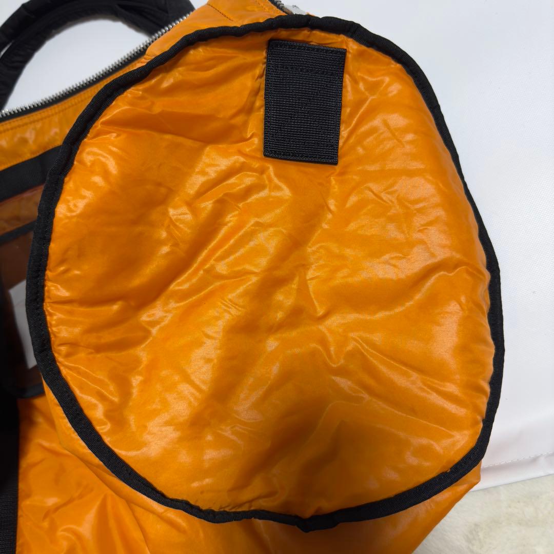 極美品ポータータンカー　2wayダッフルバッグ　ブラック　旅行カバン