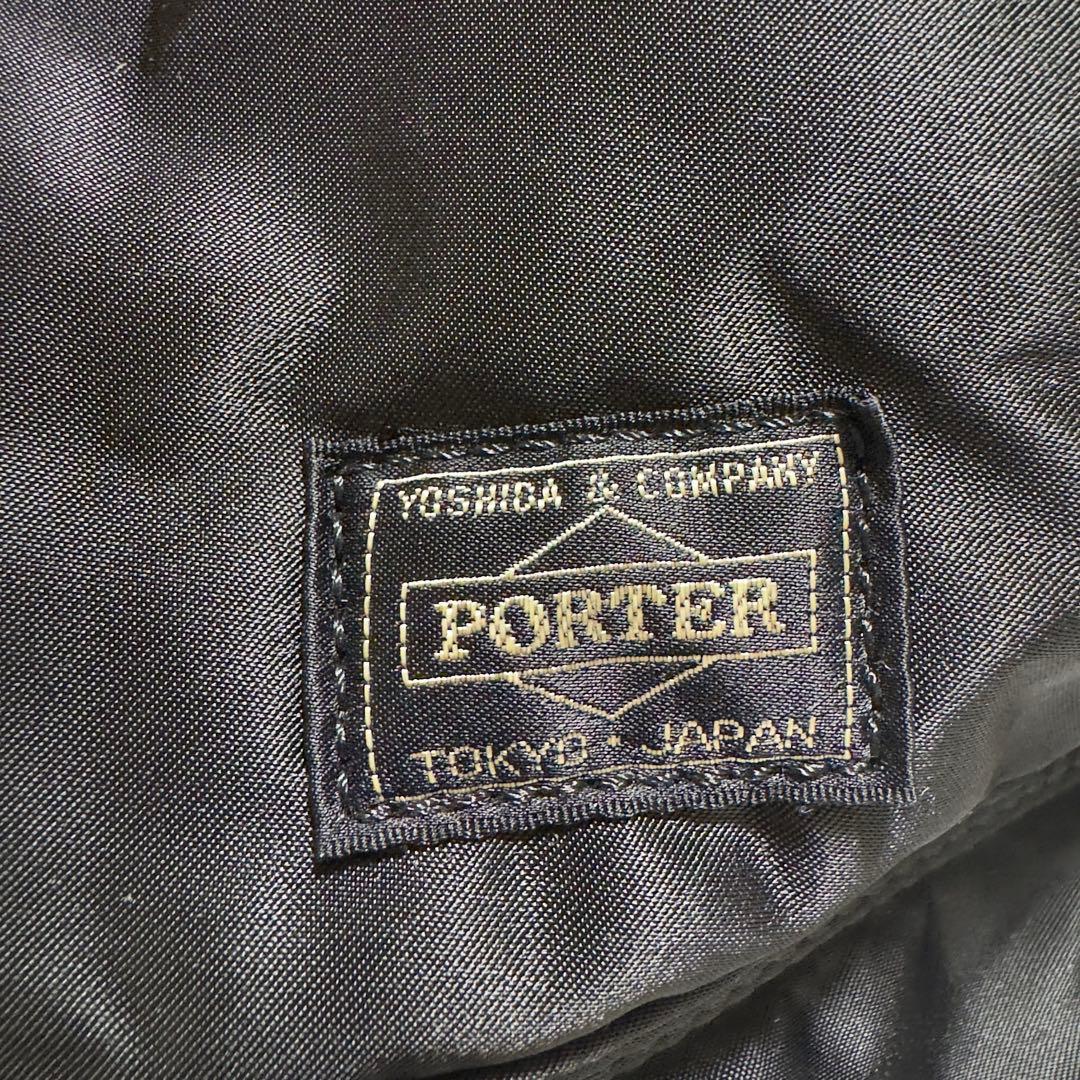 極美品ポータータンカー　2wayダッフルバッグ　ブラック　旅行カバン