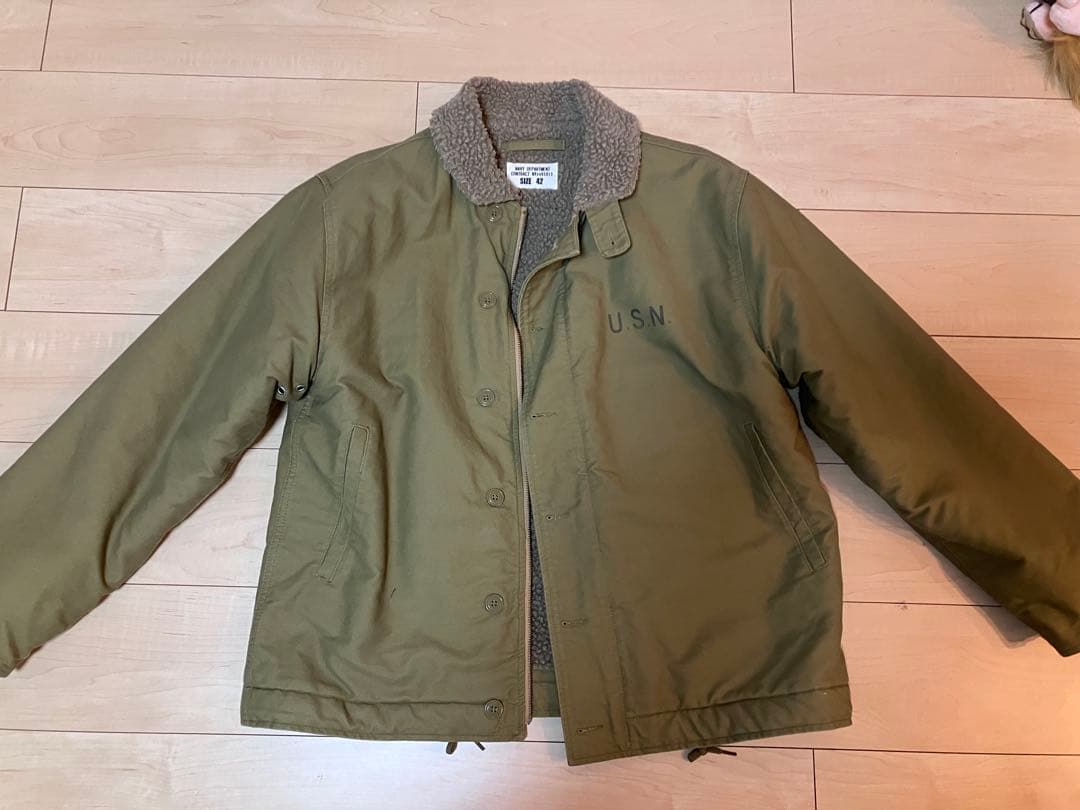 ワイパーinc N-1デッキジャケット42サイズ