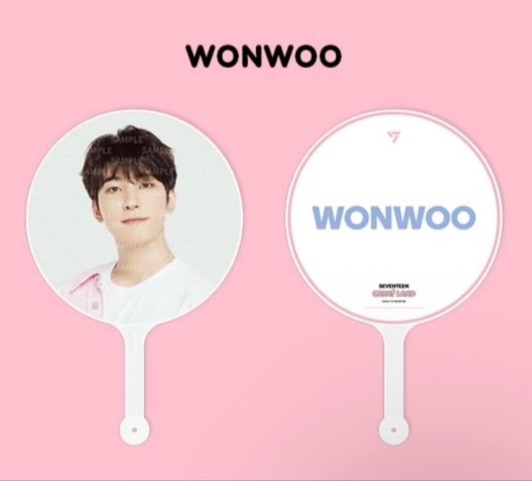 SEVENTEEN WONWOO ウォヌ ケレン うちわ セブチ ピケット