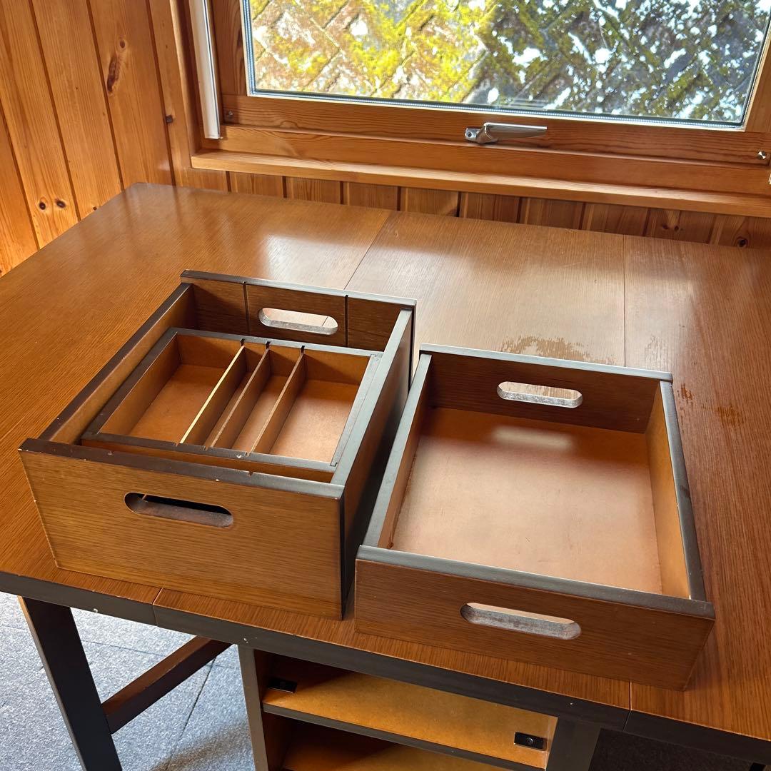 カタログハウス　高橋昌子　ソーイングデスク 折り畳み式　通販生活