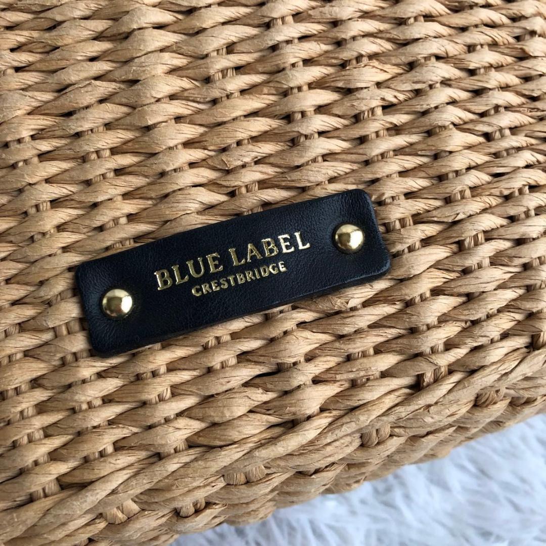 カゴバッグ BLUE LABEL CRESTBRIDGE ブルーレーベルクリスト