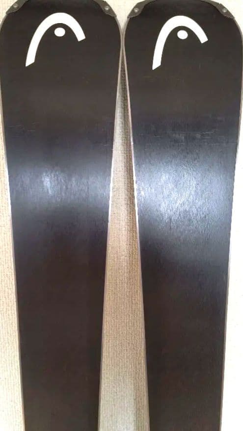 HEAD SUPERSHAPE MAGNUM スキー 板 金具付き 163cm