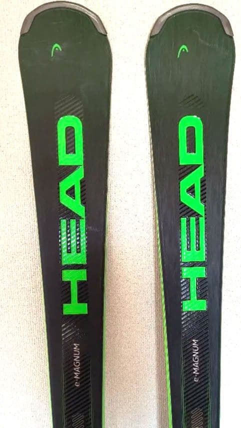 HEAD SUPERSHAPE MAGNUM スキー 板 金具付き 163cm