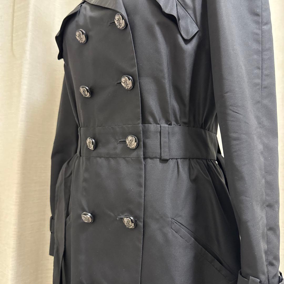 CHANEL ブラック トレンチコート