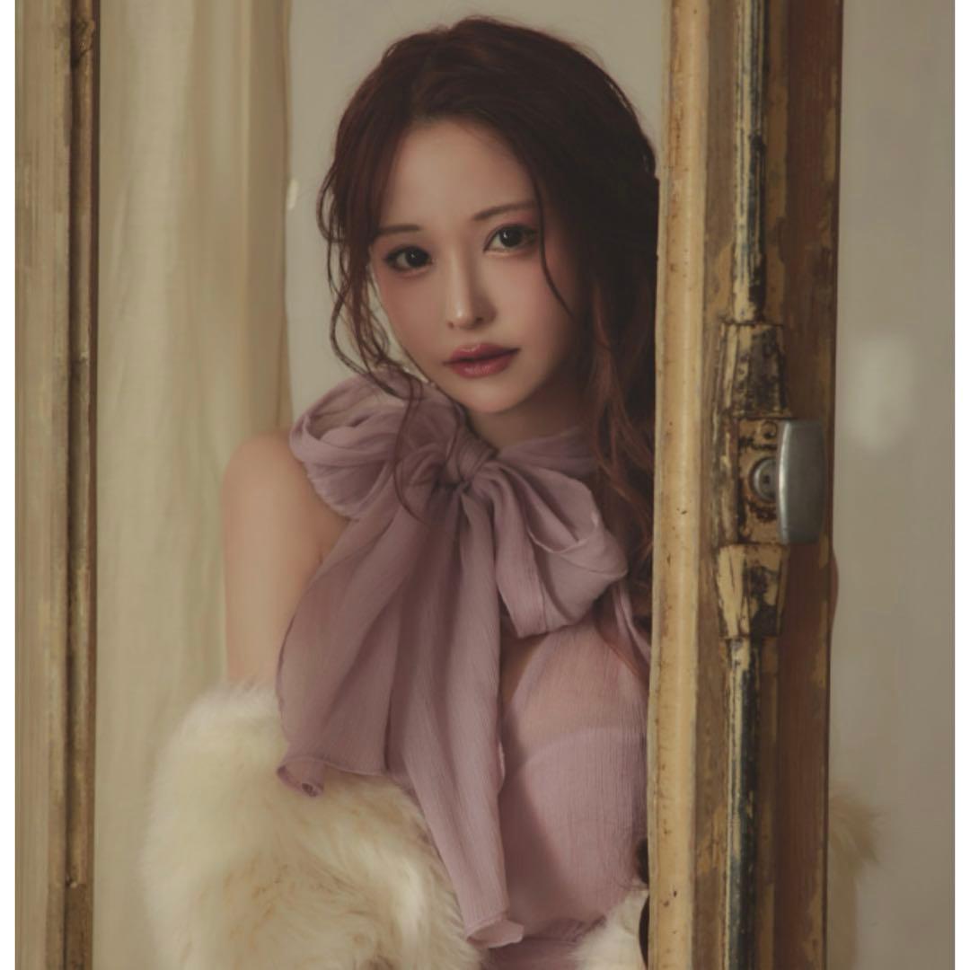 Brille Lune de brille mini dress＊pk M