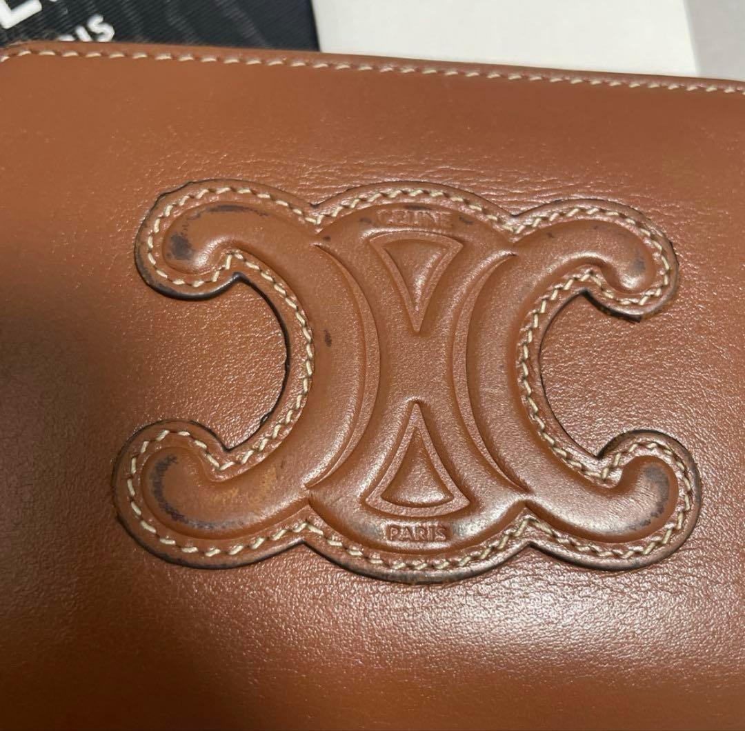 mai最終値下げCELINE ジッパー ウォレット 財布 ケース