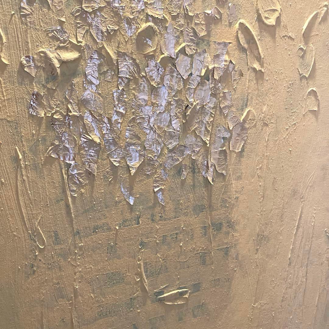 特大　油絵絵画　抽象画