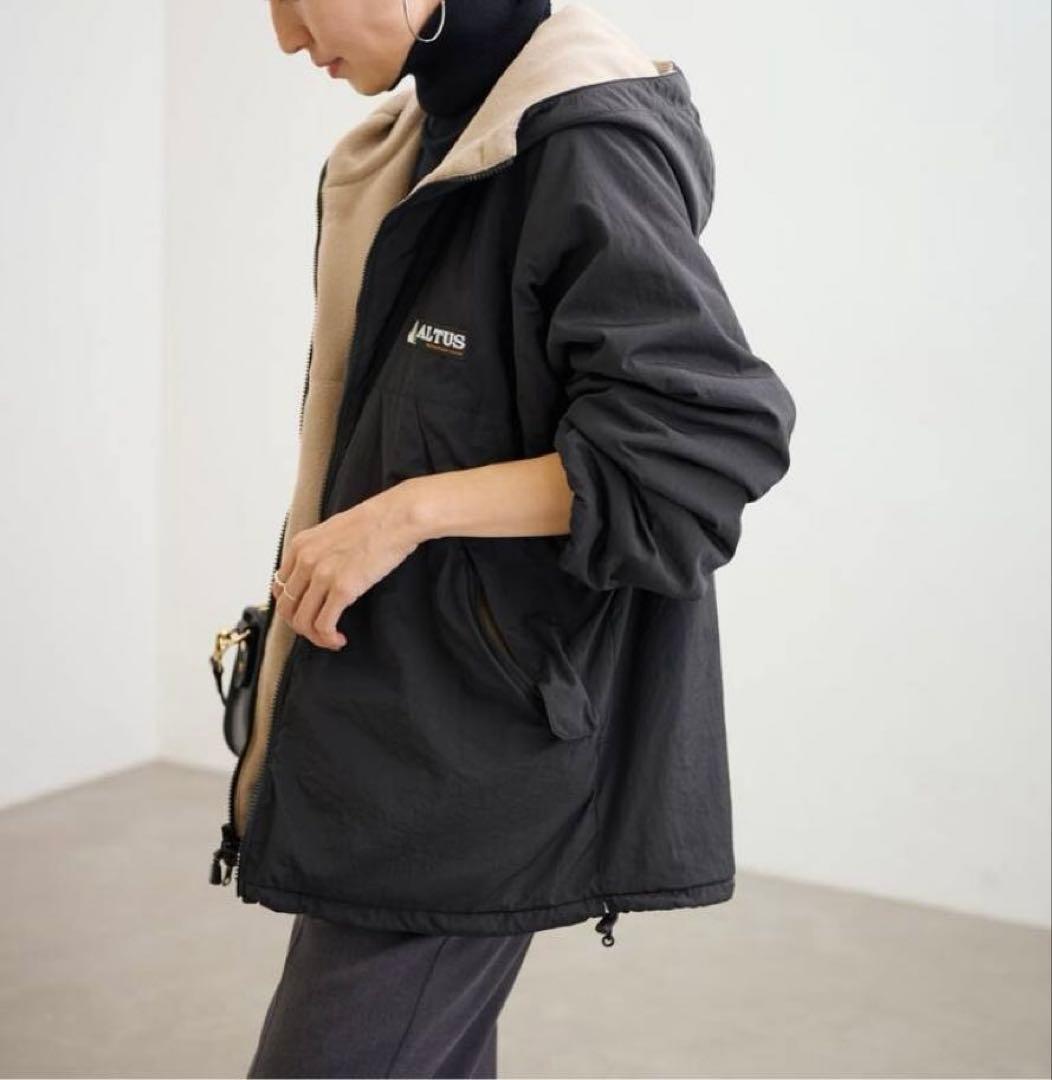 FRAMeWORK ALTUS/アルタス 別注リバーシブルブルゾン ベージュ