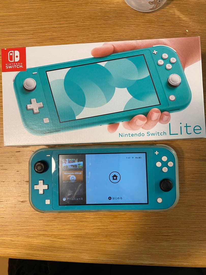 ニンテンドー Nintendo Switch lite ターコイズ カバー付き