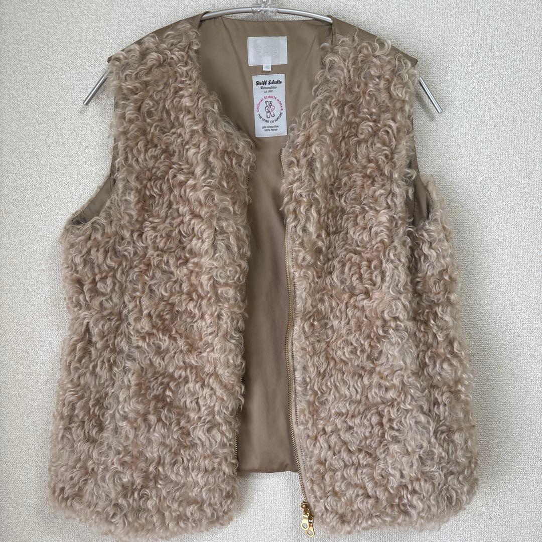 週末限定価格 自由区 ダウンベスト Steiff Schulte テディファー