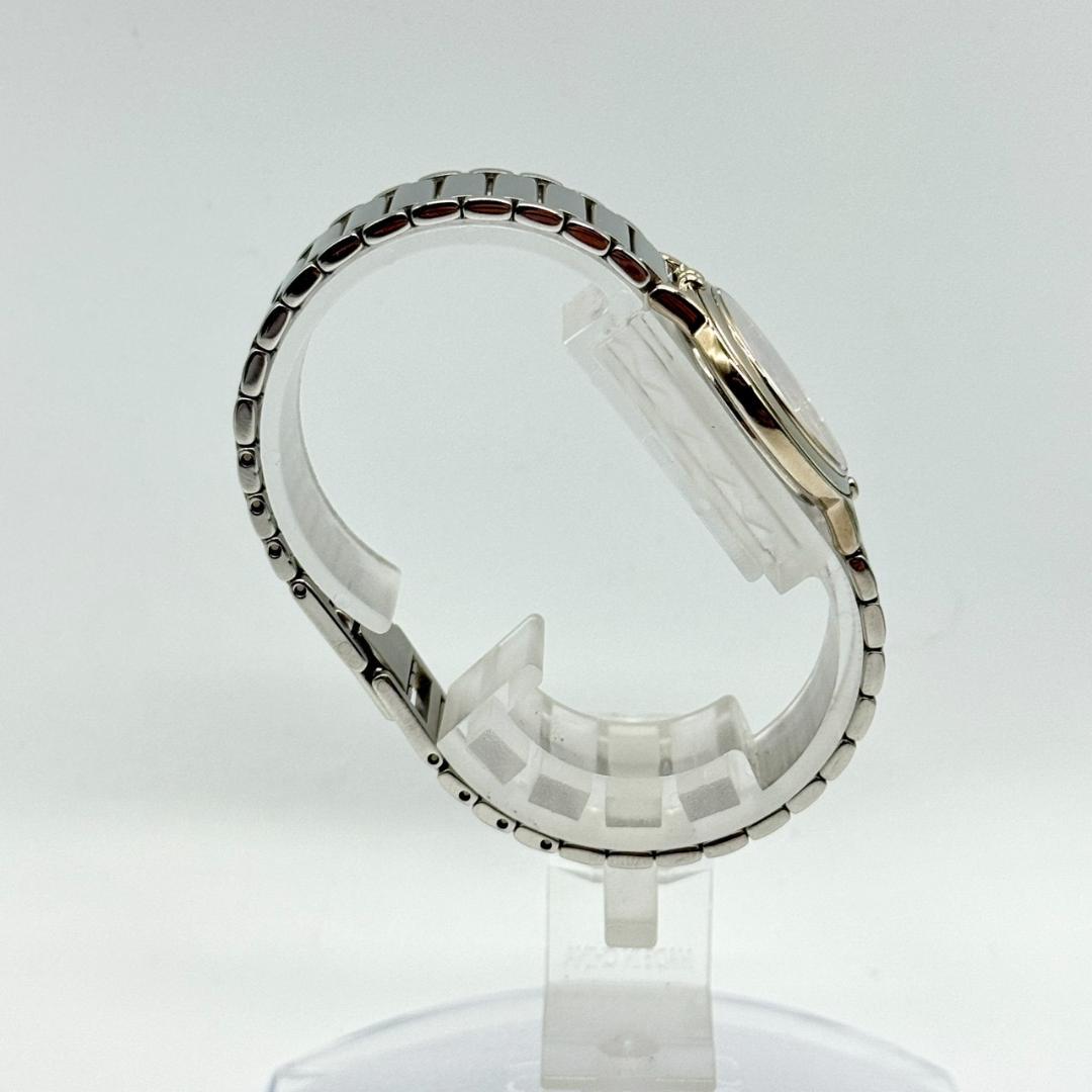 稼働品 YSL イヴサンローラン 腕時計 ベージュ文字盤 クォーツ ２針