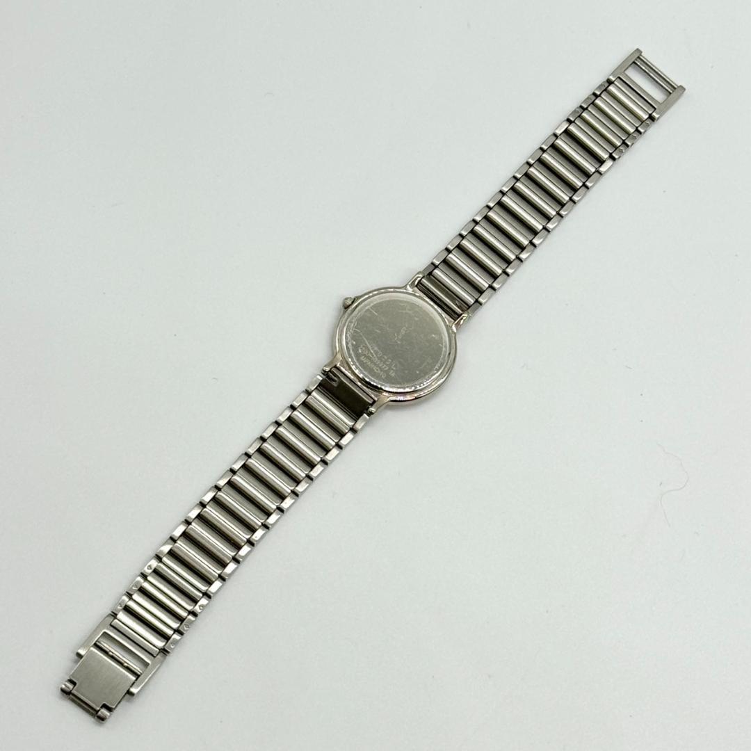 稼働品 YSL イヴサンローラン 腕時計 ベージュ文字盤 クォーツ ２針