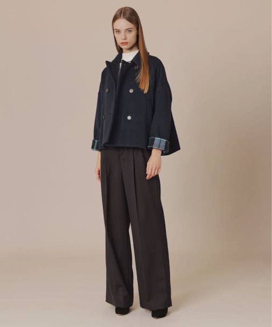 新品 マッキントッシュロンドン 24AW FYVIE リーバースチェックコート