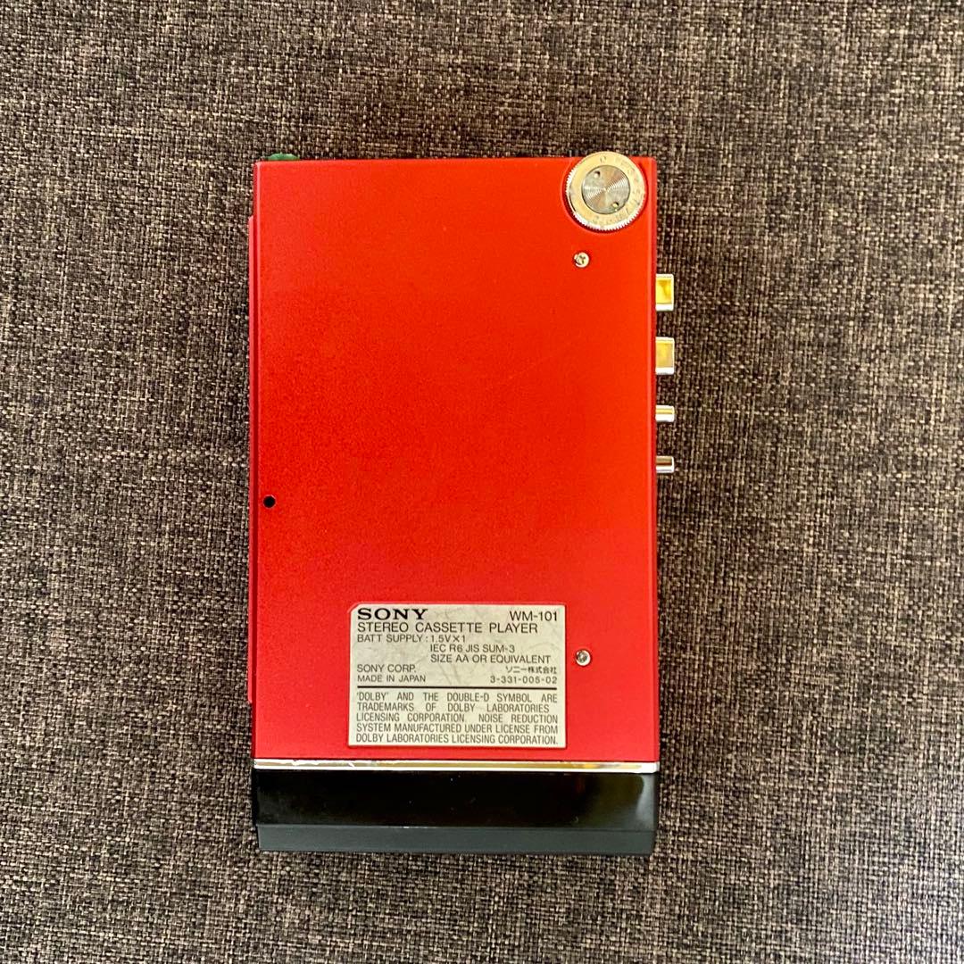 SONY カセットウォークマン WM-101 【動作未確認】