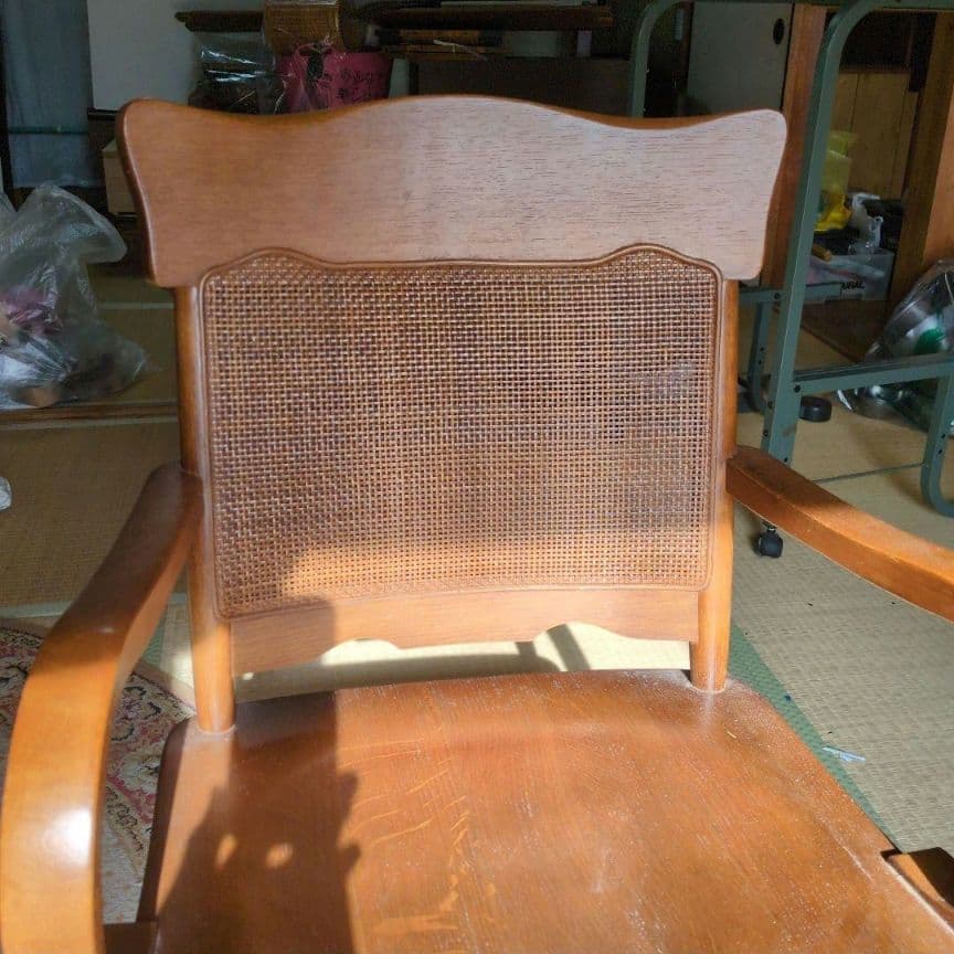①値下げ 早いもの勝ち★柏木工 ダイニングチェア 昭和 レトロ リビングチェア