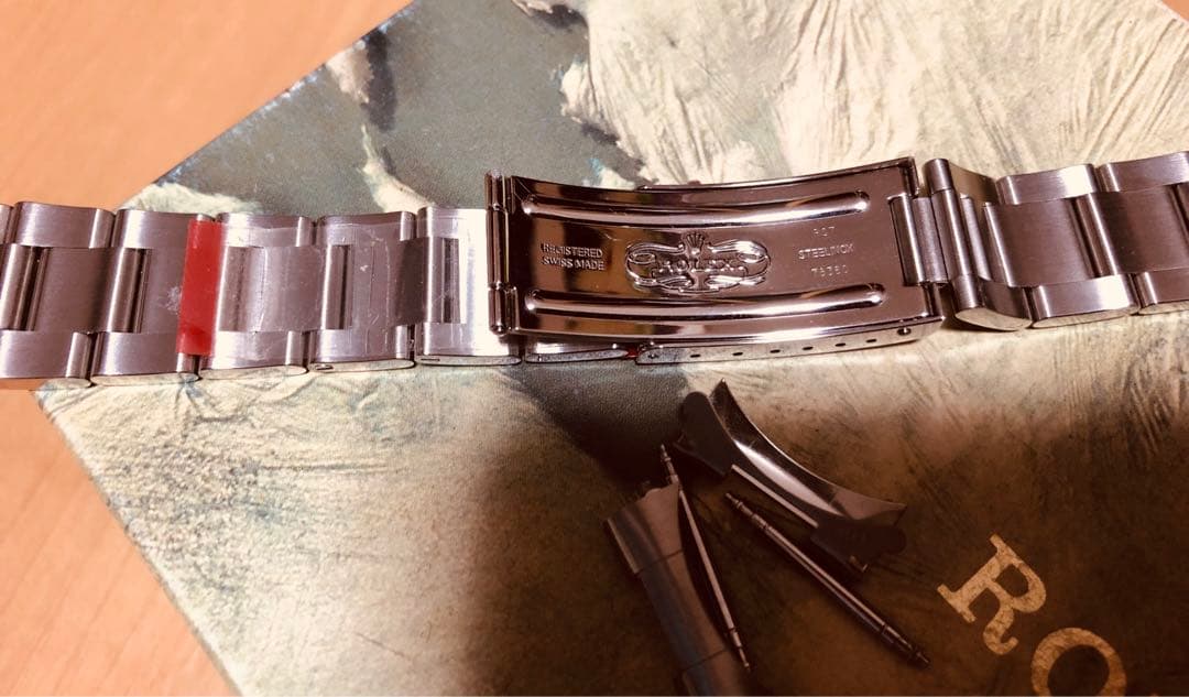 ROLEX Oyster ステンレススチール 金属ベルト78360