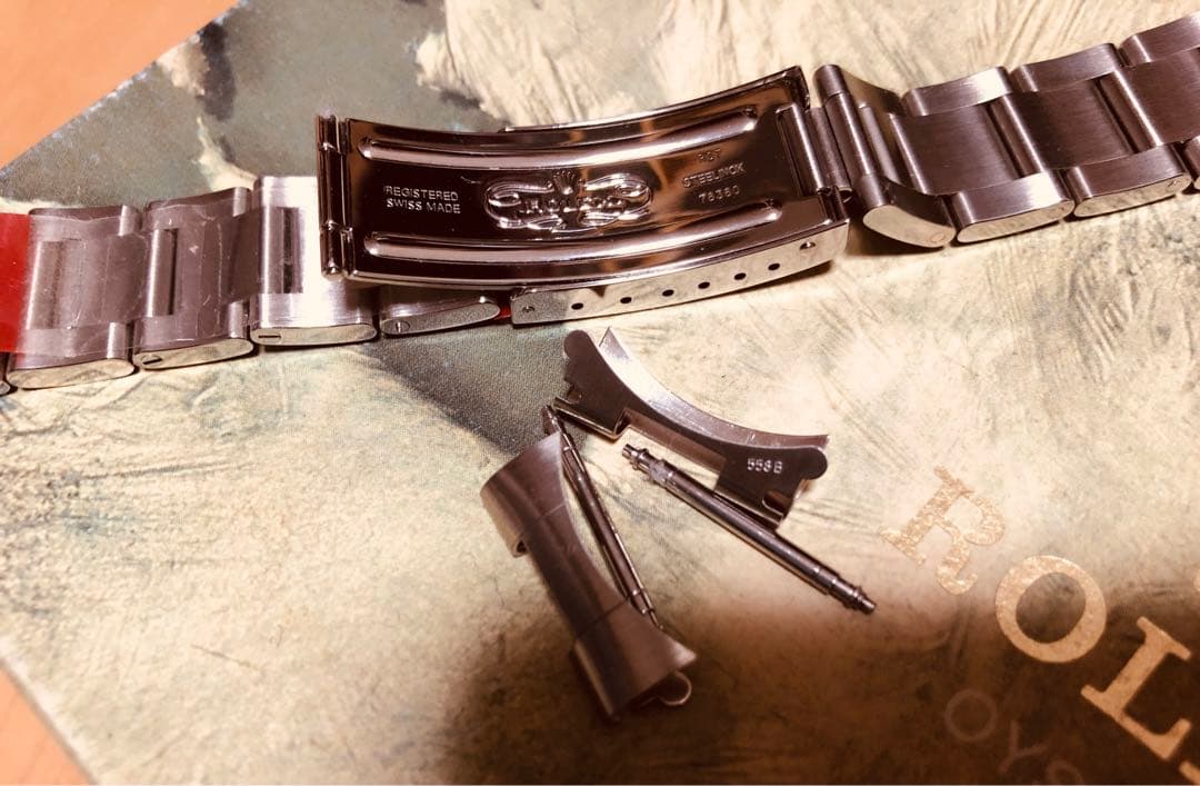 ROLEX Oyster ステンレススチール 金属ベルト78360