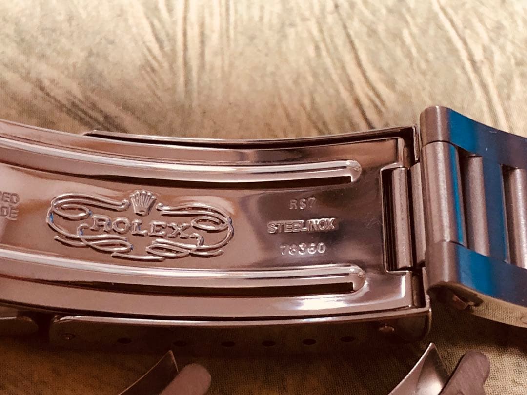 ROLEX Oyster ステンレススチール 金属ベルト78360