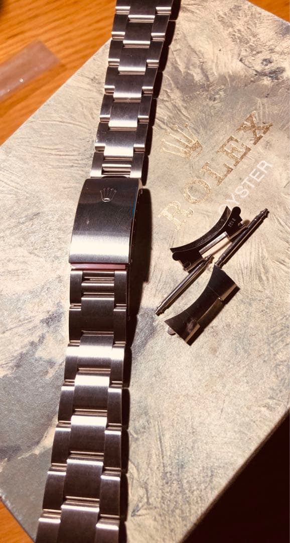 ROLEX Oyster ステンレススチール 金属ベルト78360