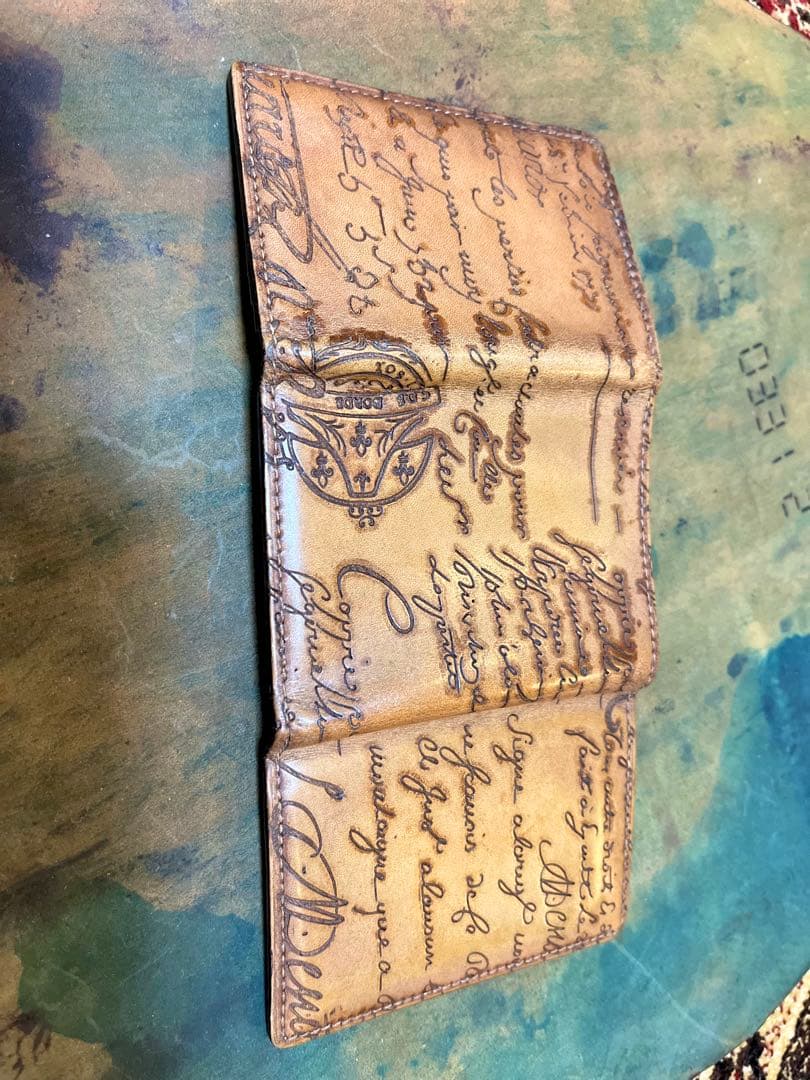 berluti 三つ折り財布　廃盤品　オルガ期