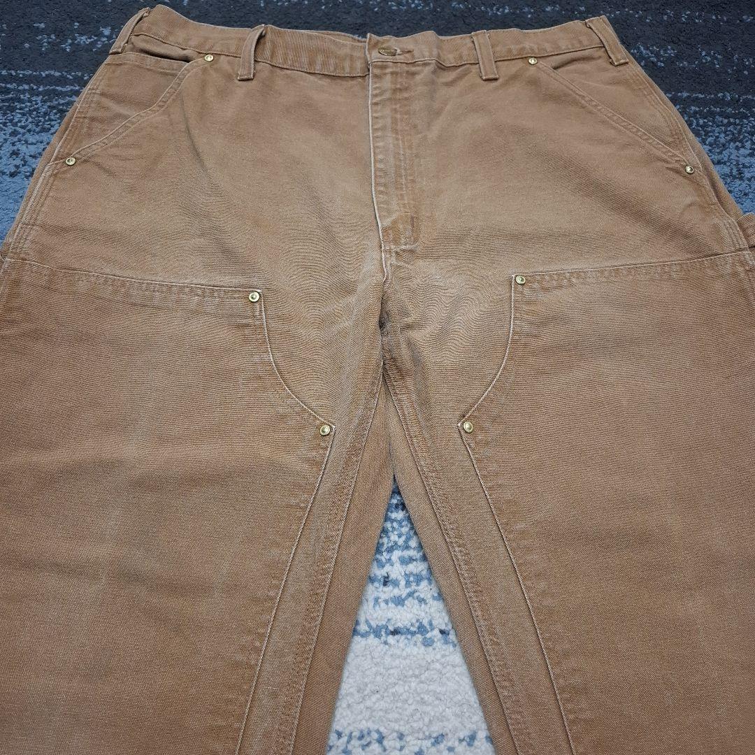 O*r様 Carhartt B01 ダブルニー ブラウン W38 L30