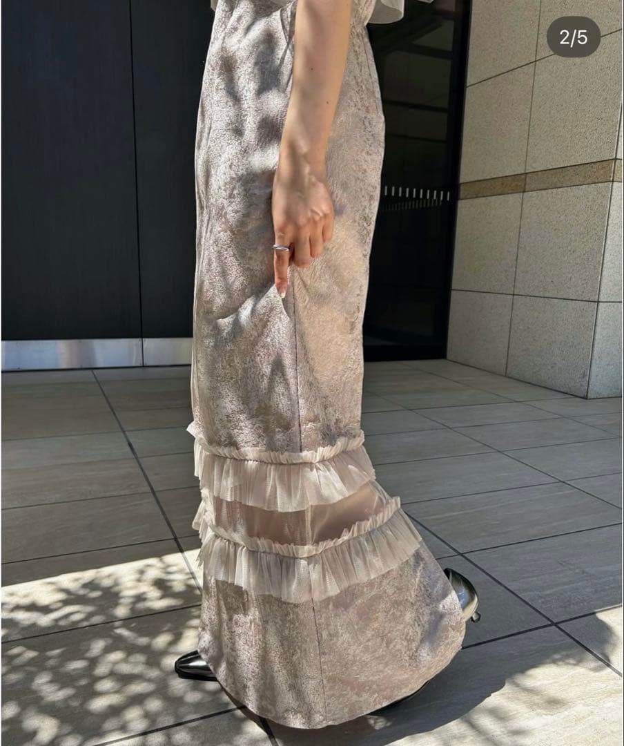 スーツ・フォーマル・ドレス et.UNiVER Sheer allre dress