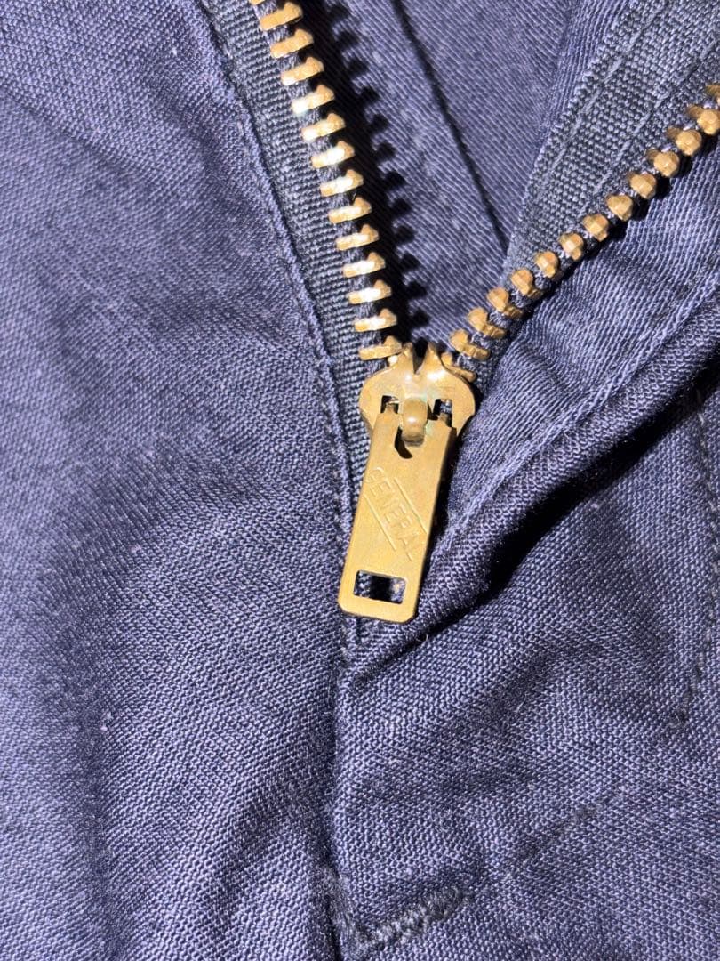 Vintageアメリカ軍ユーティリティベイカーパンツ ネイビーステンシル