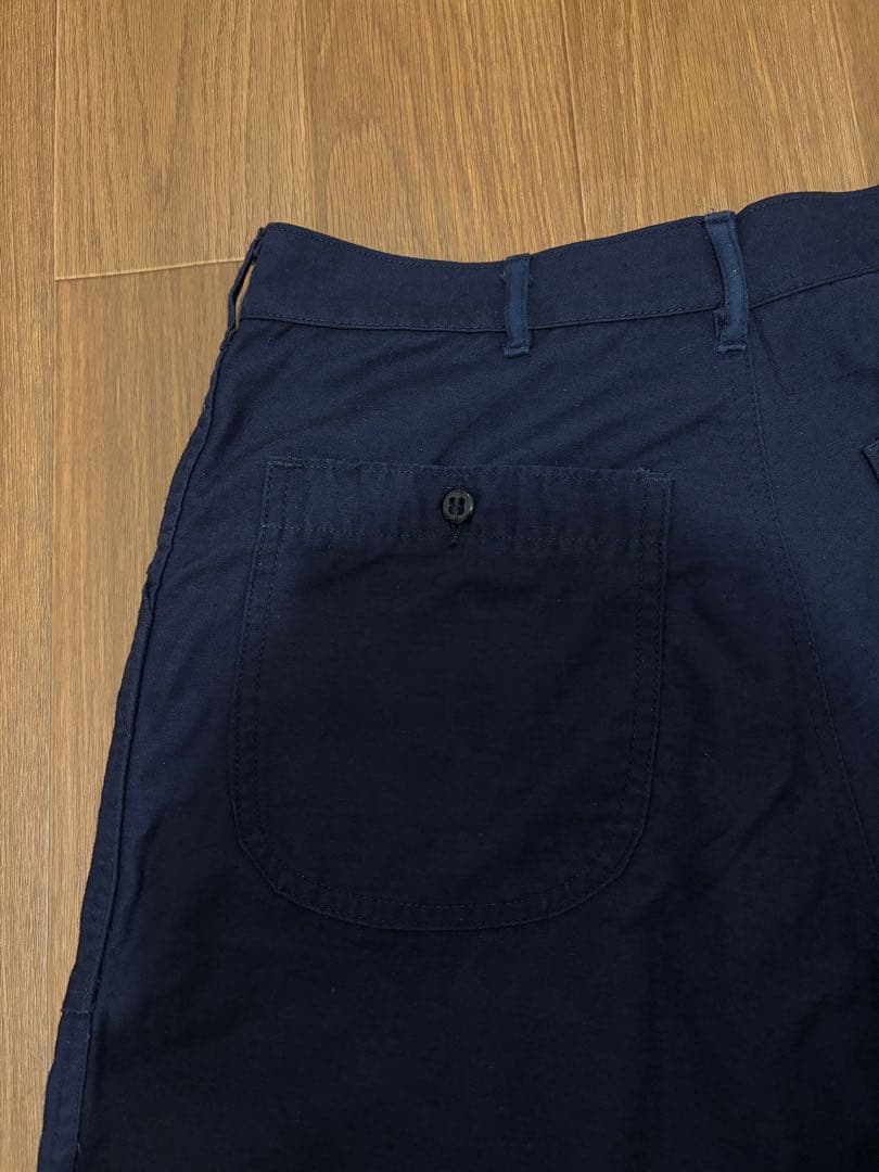 Vintageアメリカ軍ユーティリティベイカーパンツ ネイビーステンシル