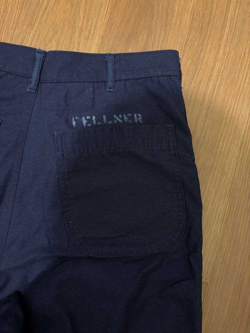 Vintageアメリカ軍ユーティリティベイカーパンツ ネイビーステンシル