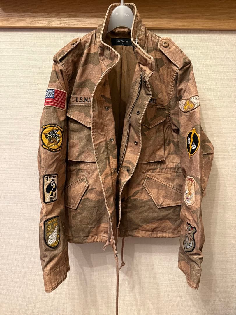 【MLVINCE (メルヴィンス)のM-65ジャケット】