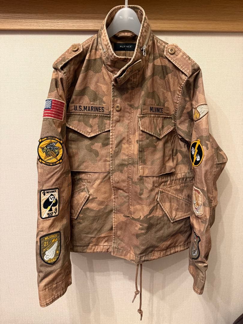 【MLVINCE (メルヴィンス)のM-65ジャケット】