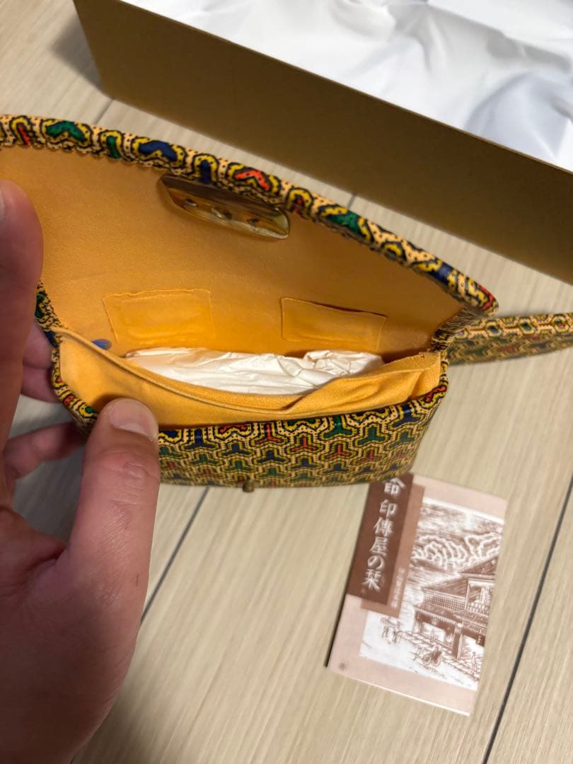 新品　印伝　オーダー品　煙管　タバコ　毘沙門亀甲