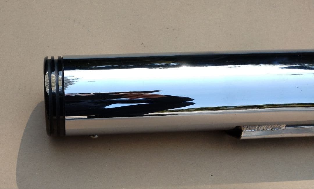 モーターステージ 76 ストレート ブラス マフラー