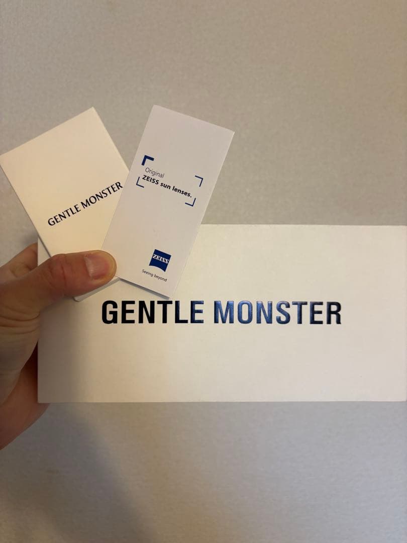 GENTLE MONSTER MUSSE 黒縁メガネ