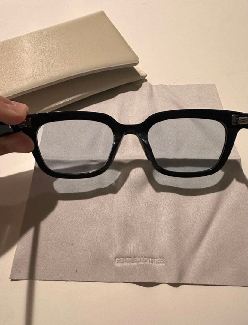 GENTLE MONSTER MUSSE 黒縁メガネ