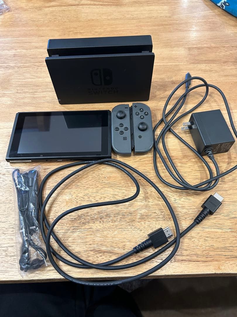 Nintendo Switch グレー 本体と付属品と箱