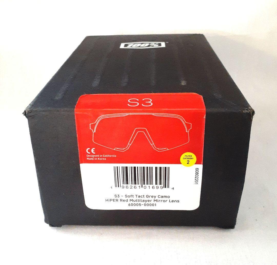 100% S3 Grey Camo ワンハンドレッド サングラス