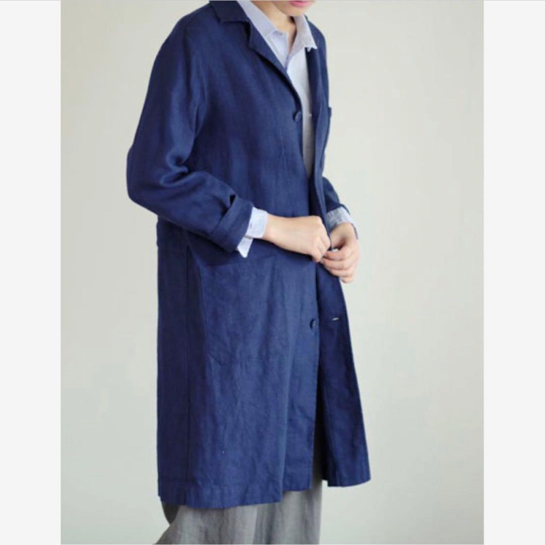フォグリネンワーク FLW リネンコートジャケット