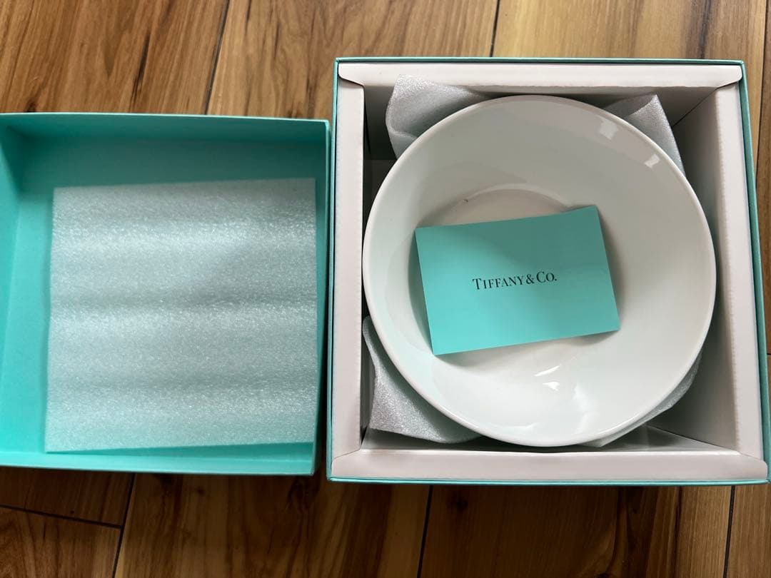 Tiffany & Co. リボンデザインボウル 2個セット