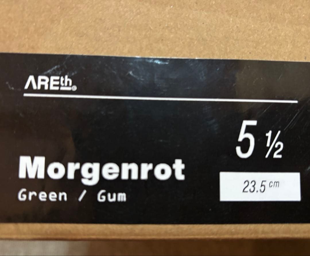 [新品未使用] AREth モルゲンロート 23.5cm スノーブーツ