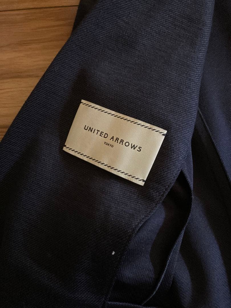 ユナイテッドアローズ UNITED AROWS セットアップ スカート ネイビー