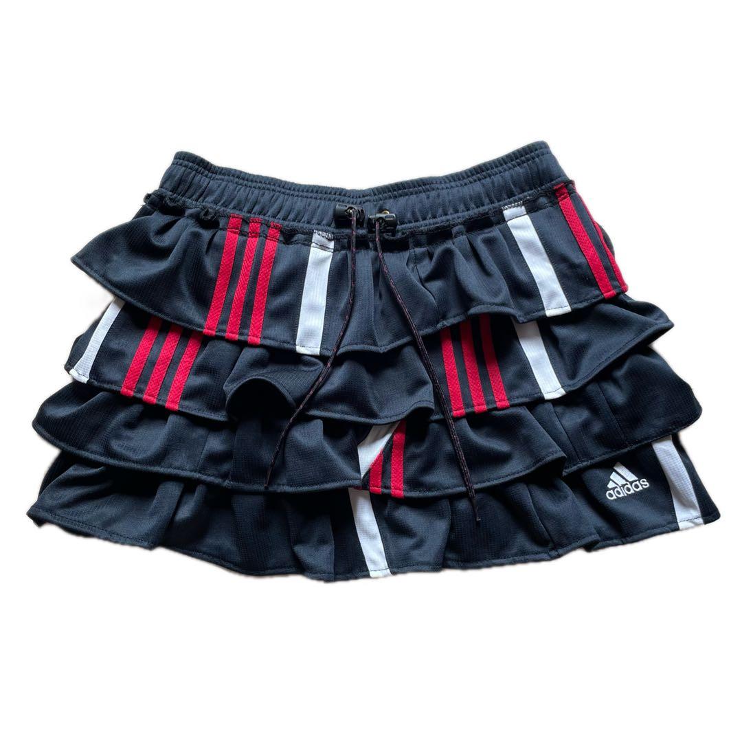 adidas 再構築　ケーキスカート　フリル　古着　韓国　y2k リメイク