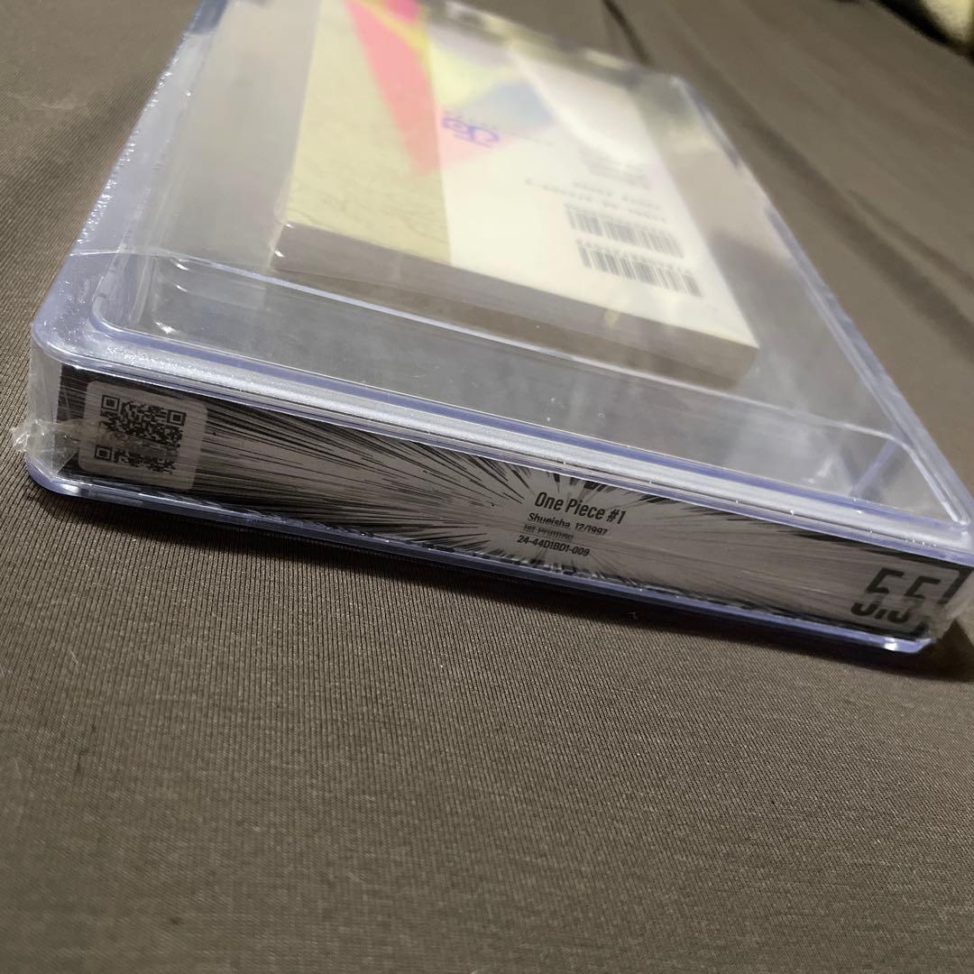BGS 5.5 ワンピース 初版 1巻 鑑定済み 尾田栄一郎 ONEPIECE