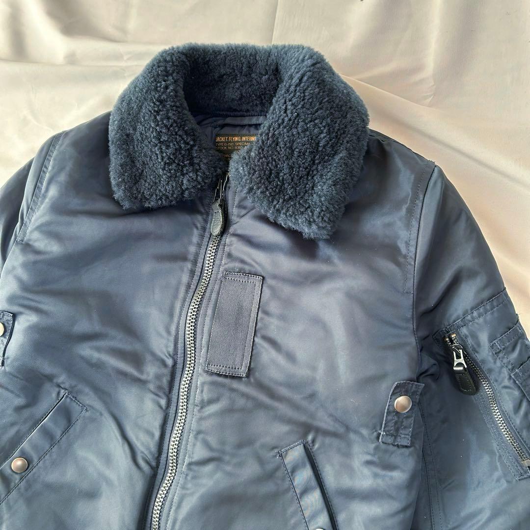 ALPHA INDUSTRIES N-15D フライトジャケット ボア襟