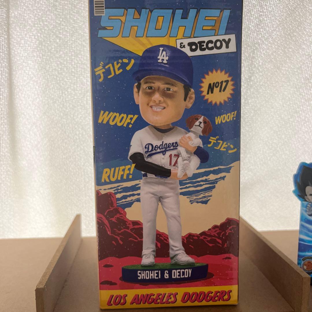 【球場限定】8/28スタジアム限定 大谷翔平&デコピン ボブルヘッド ドジャース
