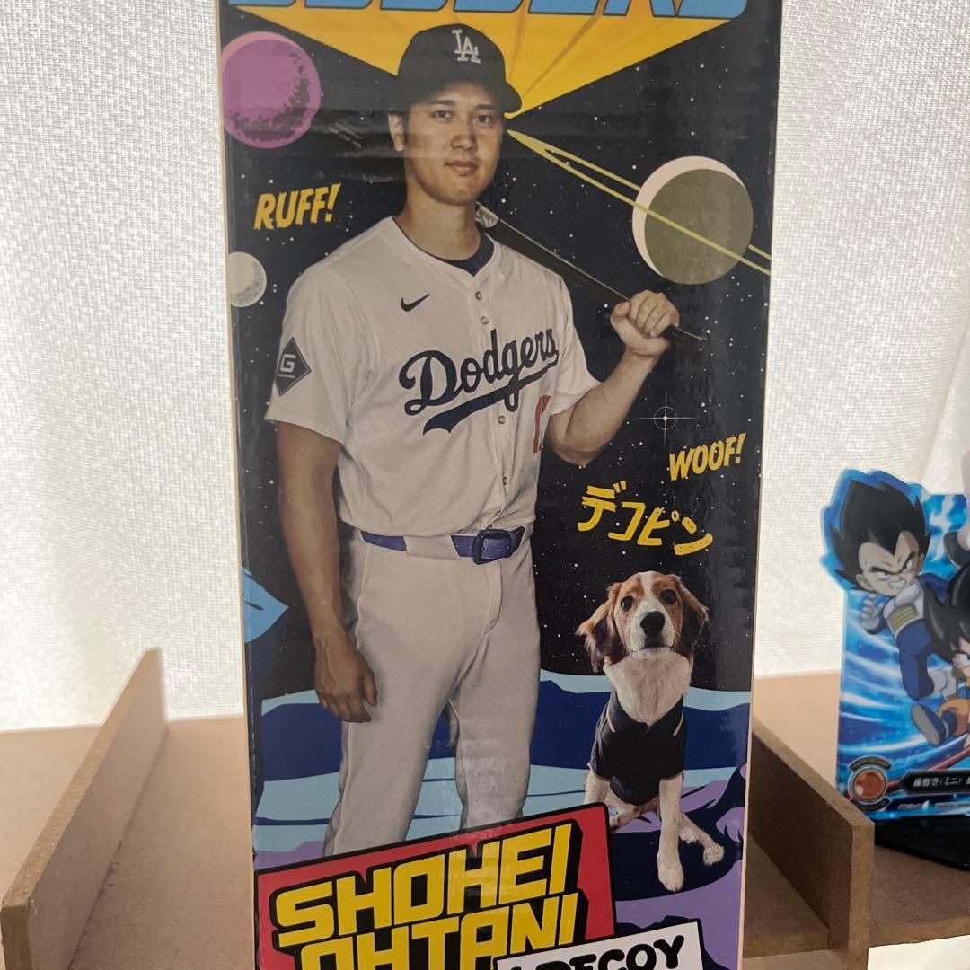 【球場限定】8/28スタジアム限定 大谷翔平&デコピン ボブルヘッド ドジャース